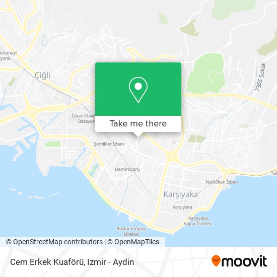 Cem Erkek Kuaförü map