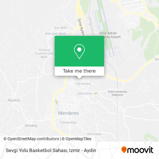 Sevgi Yolu Basketbol Sahası map