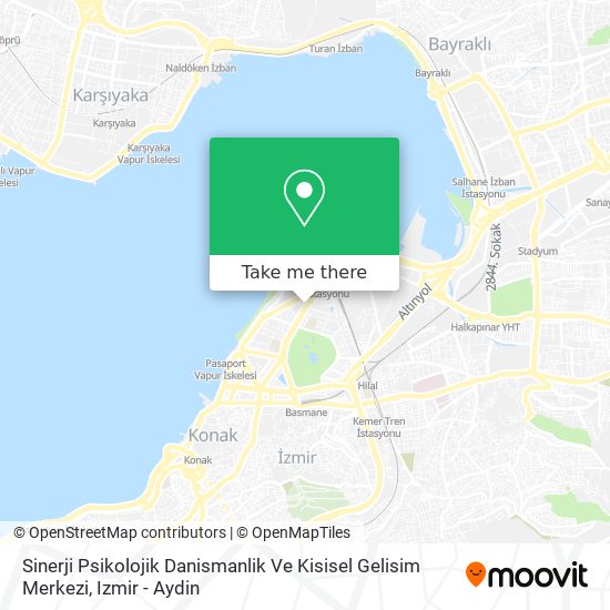 Sinerji Psikolojik Danismanlik Ve Kisisel Gelisim Merkezi map