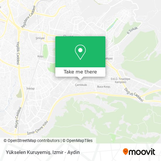 Yükselen Kuruyemiş map