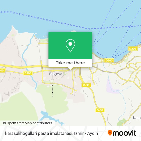 karasalihogullari pasta imalatanesi map