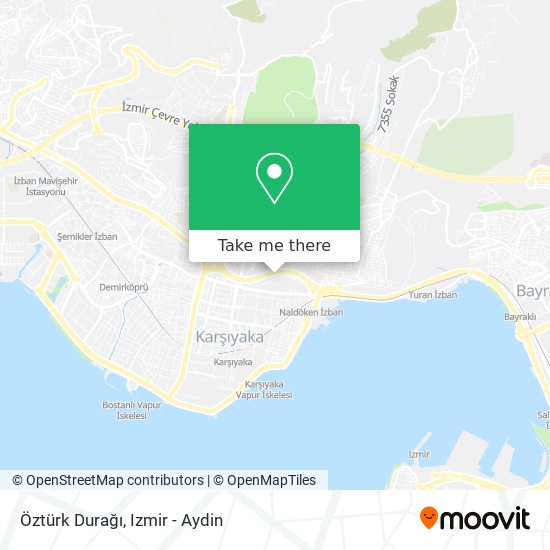 Öztürk Durağı map