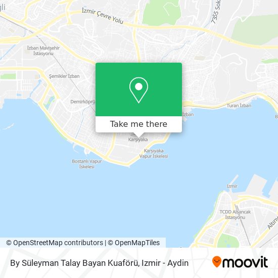By Süleyman Talay Bayan Kuaförü map