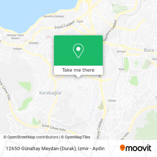12650-Günaltay Meydan-(Durak) map