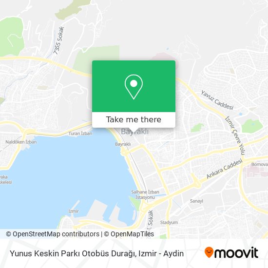 Yunus Keskin Parkı Otobüs Durağı map
