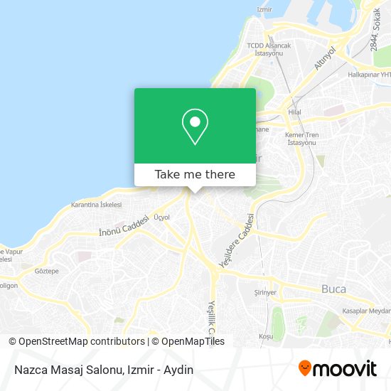 Nazca Masaj Salonu map