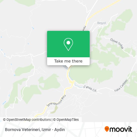 Bornova Veterineri map