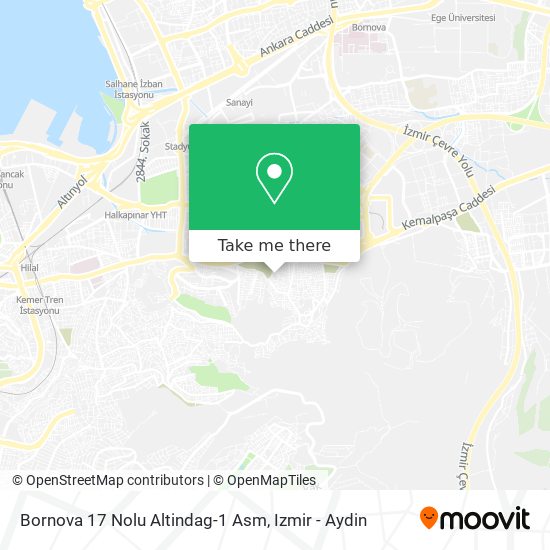 Bornova 17 Nolu Altindag-1 Asm map