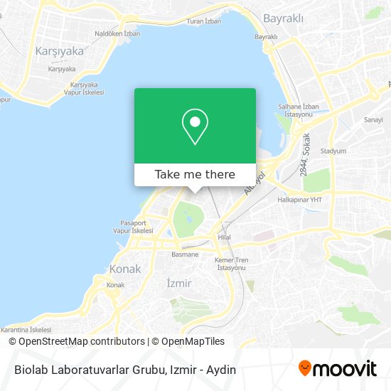 Biolab Laboratuvarlar Grubu map