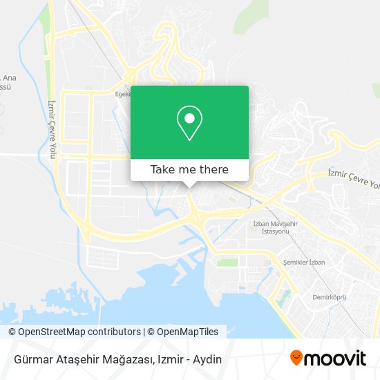 Gürmar Ataşehir Mağazası map