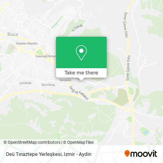 Deü Tınaztepe Yerleşkesi map