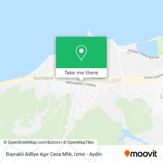 Bayraklı Adliye Agır Ceza Mhk map