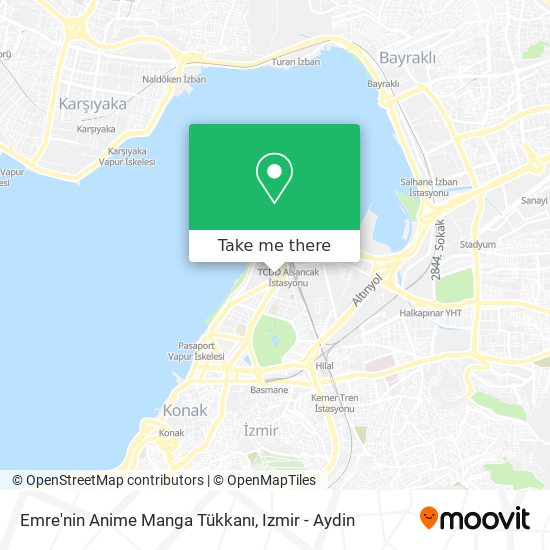 Emre'nin Anime Manga Tükkanı map