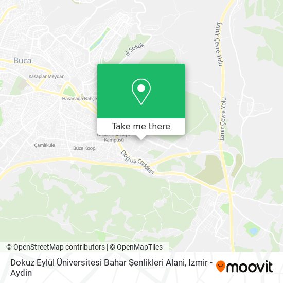 Dokuz Eylül Üniversitesi Bahar Şenlikleri Alani map