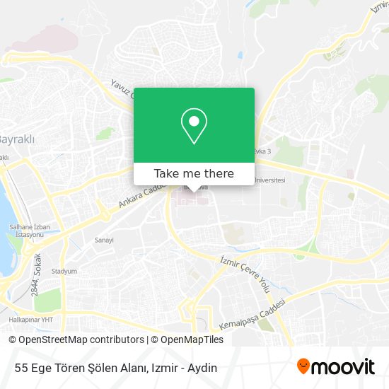 55 Ege Tören Şölen Alanı map