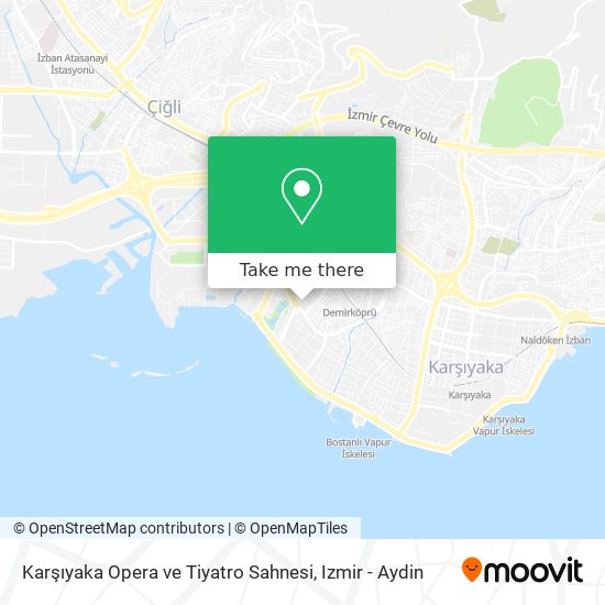 Karşıyaka Opera ve Tiyatro Sahnesi map