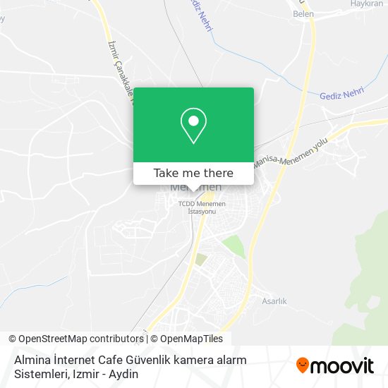 Almina İnternet Cafe Güvenlik kamera alarm Sistemleri map