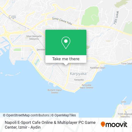 Napoli E-Sport Cafe Online & Multiplayer PC Game Center map