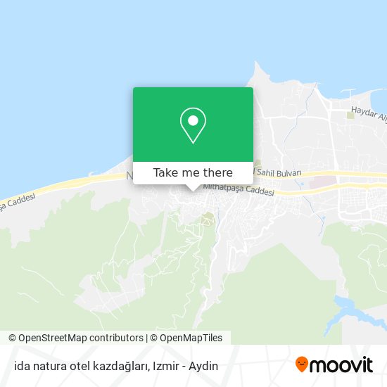 ida natura otel kazdağları map