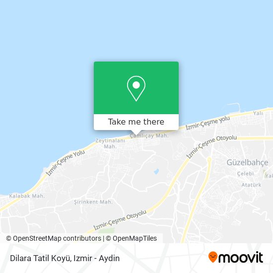 Dilara Tatil Koyü map