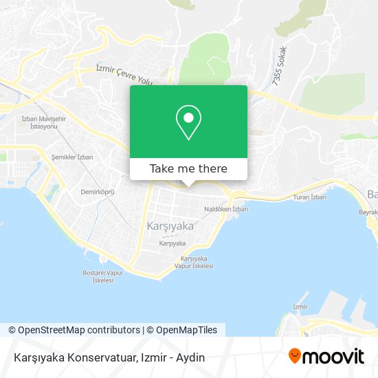 Karşıyaka Konservatuar map