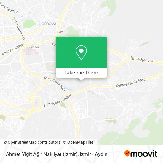 Ahmet Yiğit  Ağır Nakliyat  (Izmir) map