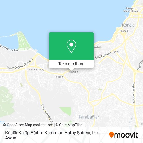 Küçük Kulüp Eğitim Kurumları Hatay Şubesi map
