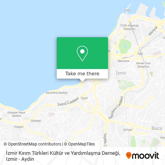 İzmir Kırım Türkleri Kültür ve Yardımlaşma Derneği map