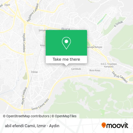 abil efendi Camii map