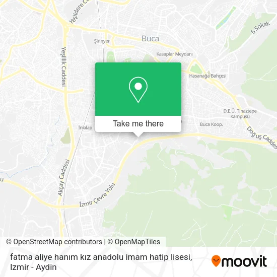 fatma aliye hanım kız anadolu imam hatip lisesi map