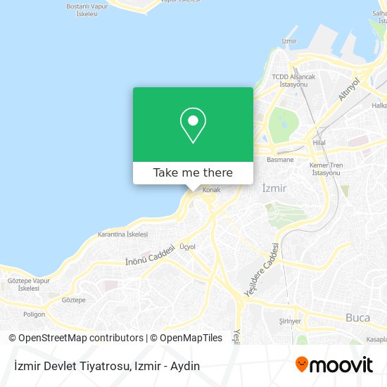 İzmir Devlet Tiyatrosu map