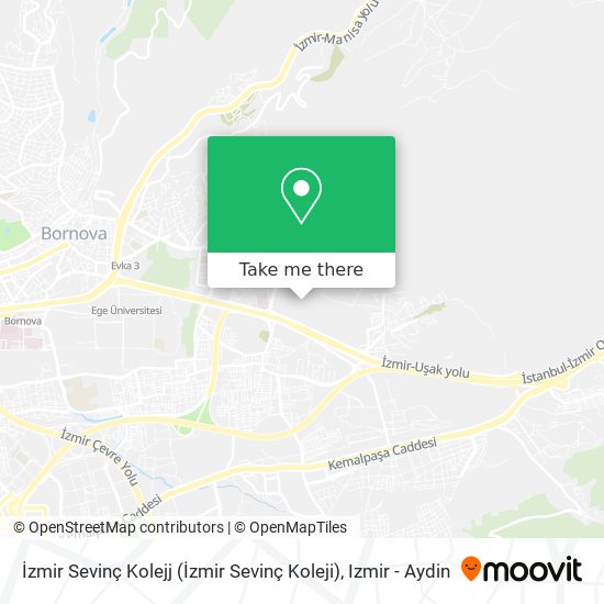 İzmir Sevinç Kolejj (İzmir Sevinç Koleji) map