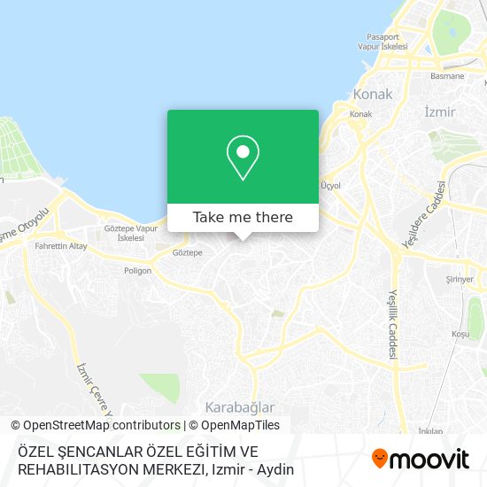 ÖZEL ŞENCANLAR ÖZEL EĞİTİM VE REHABILITASYON MERKEZI map