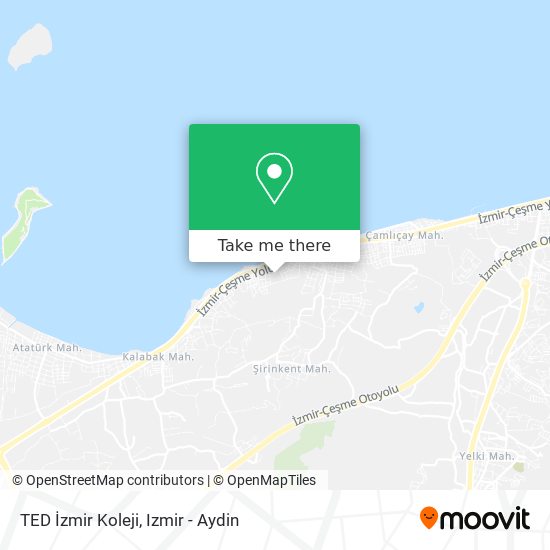 TED İzmir Koleji map