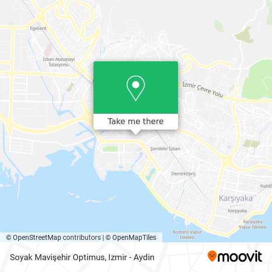 Soyak Mavişehir Optimus map