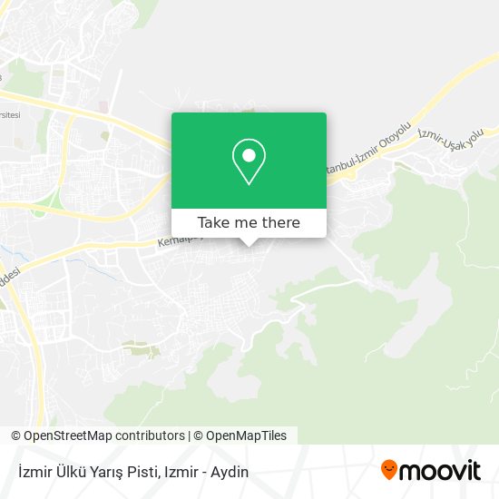 İzmir Ülkü Yarış Pisti map