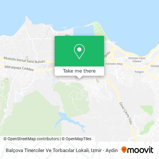 Balçova Tinerciler Ve Torbacılar Lokali map