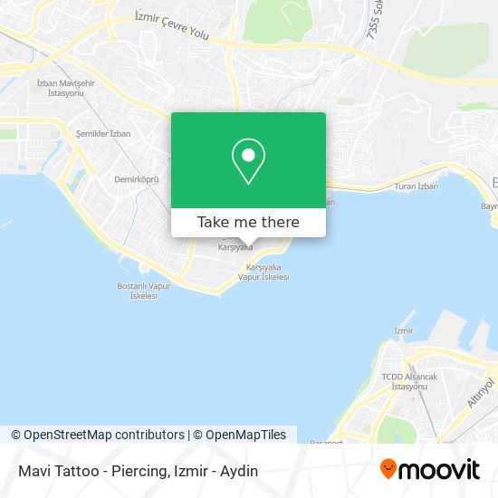 Mavi Tattoo - Piercing map