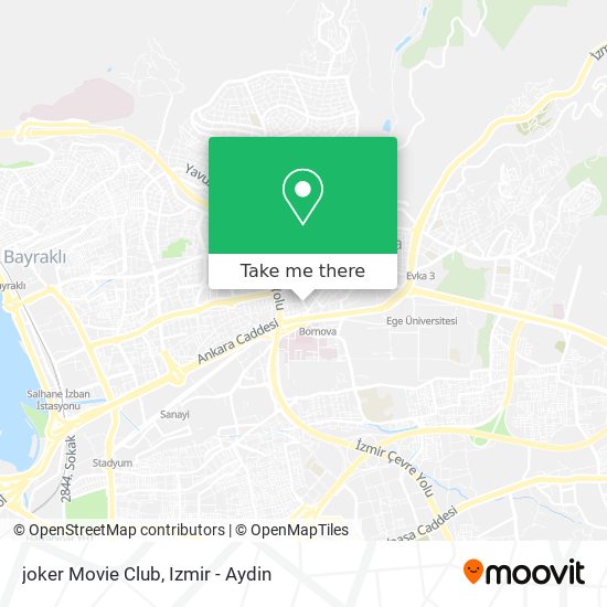 joker Movie Club map