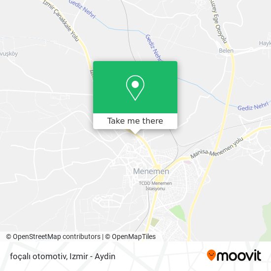 foçalı otomotiv map