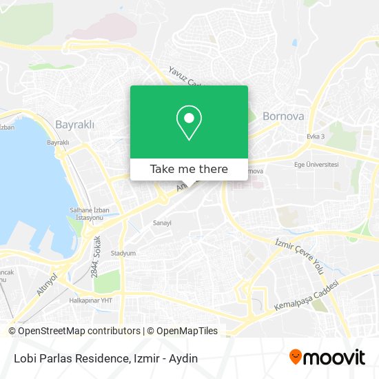 Lobi Parlas Residence map