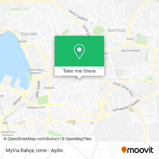 MyVia Bahçe map