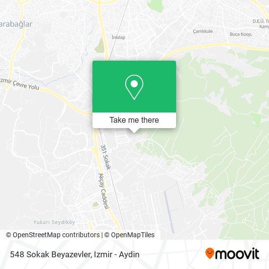 548 Sokak Beyazevler map