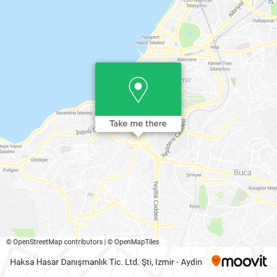 Haksa Hasar Danışmanlık Tic. Ltd. Şti map