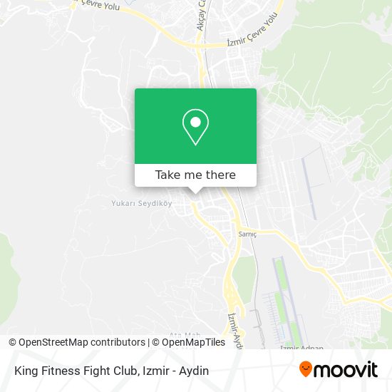 King Fitness Fight Club map