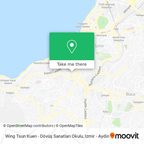 Wing Tsun Kuen - Dövüş Sanatları Okulu map