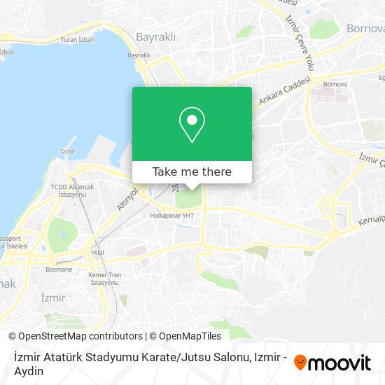 İzmir Atatürk Stadyumu Karate / Jutsu Salonu map