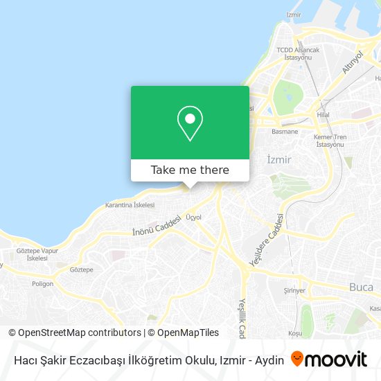 Hacı Şakir Eczacıbaşı İlköğretim Okulu map