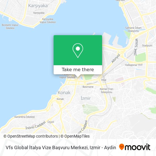 Vfs Global İtalya Vize Başvuru Merkezi map