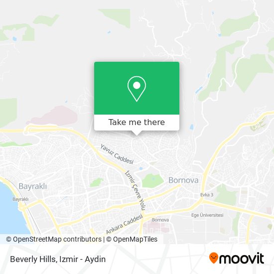 Beverly Hills map